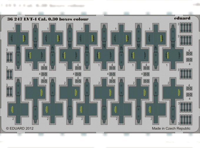 Фототравление для LVT-4 Cal. 0.30 boxes colour