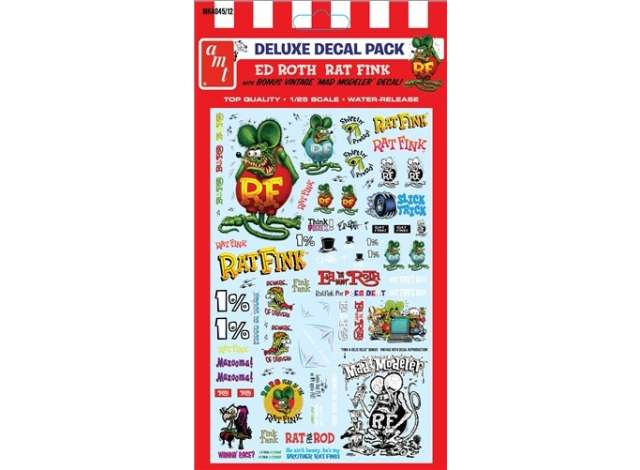 Сборная модель Rat Fink Decal Pack
