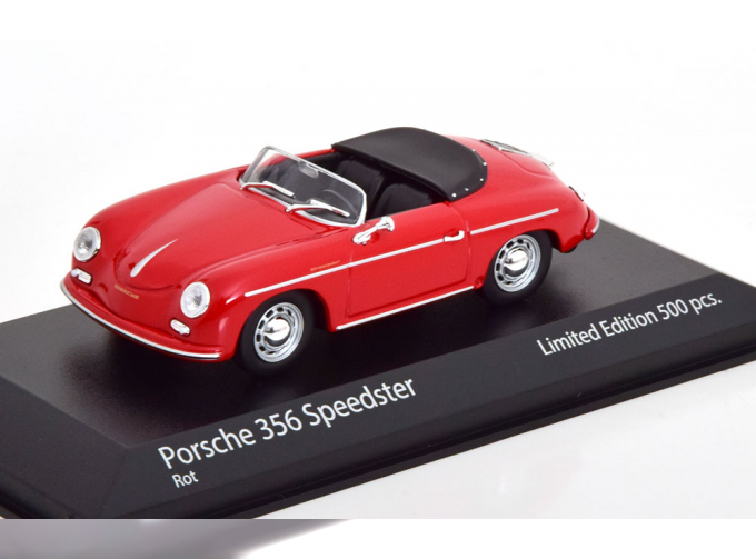 PORSCHE 356 Speedster (1956), red