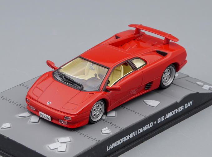 LAMBORGHINI Diablo Bond 007 Die Another Day (2002), red