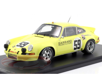 PORSCHE 911 Carrera RSR №59 Winner 12h Sebring Peter Gregg, Hurley Haywood, Dave Helmick (1973), yellow