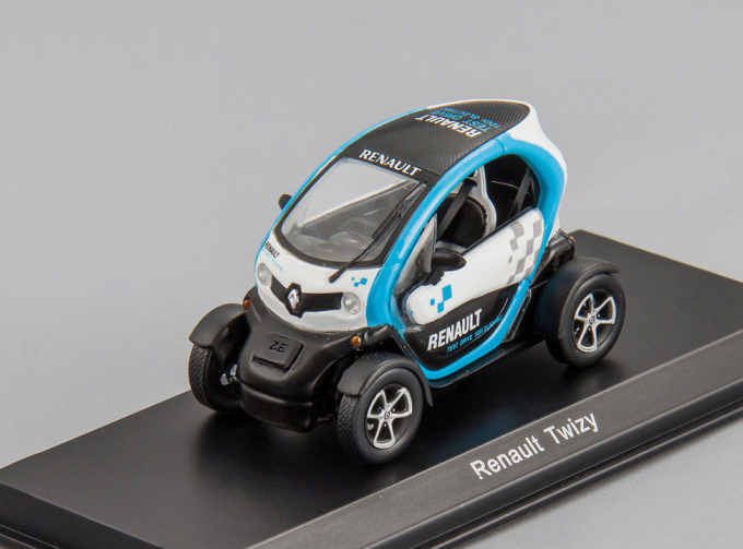 RENAULT Twizy (2015), white / blue / black