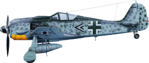 Сборная модель Немецкий истребитель Focke-Wulf Fw 190 A-8/A