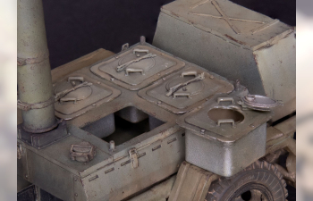 Сборная модель Кухня прицепная КП-130