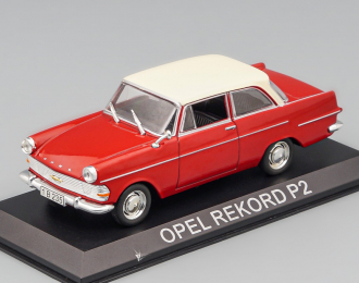 OPEL Rekord P2, Masini de Legenda 55, красный с бежевым