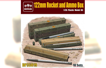 Сборная модель 122mm Rocket and Ammo Box