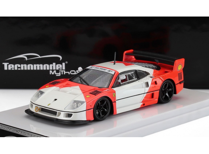 FERRARI F40 Lm N 00 Racing (1996) - Black Wheels, Red White
