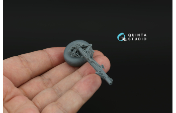 Комплект колес Су-30СМ с нагруженными шинами (Звезда)