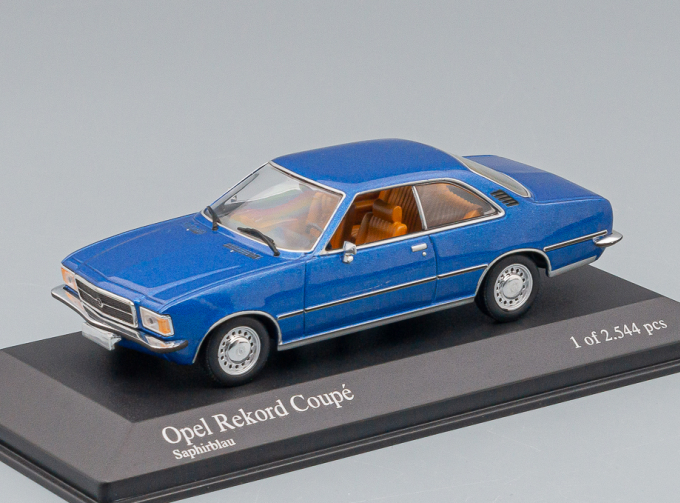 OPEL Rekord Coupe (1975), blue metallic