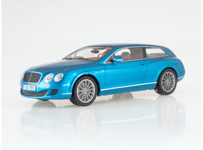 BENTLEY Continental Flying star by Touring, blue metallic