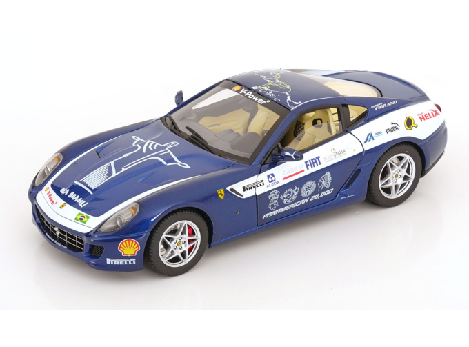 FERRARI 599 GTB Fiorano Panamerican 20 000 (2006), blue