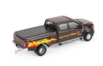 FORD Super Duty F-450 King Ranch, Prevent Range Fires *Smokey Bear Series 5* (2022), dark red