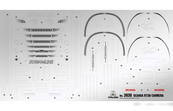 Сборная модель Scania R730 Streamline "Team Chimera"