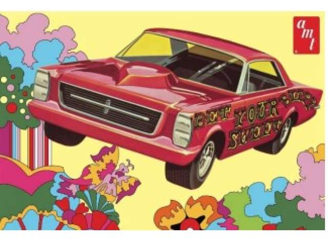 Сборная модель Ford Galaxie *Sweet Bippy*, plastic modelkit 1966
