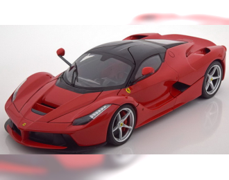 Ferrari LaFerrari, красный