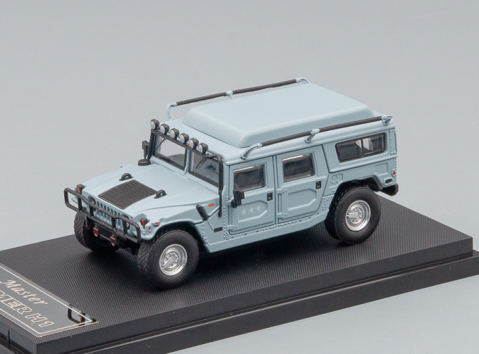 HUMMER H1 SUV, navy grey