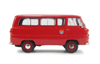 FORD Thames 400E Minibus London Fire Brigade (1962), red