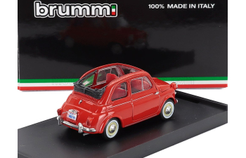 FIAT 500 America Aperta Open (1958), Rosso - Red