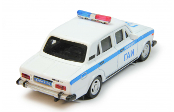 LADA 2106 Милиция ГАИ, white / blue