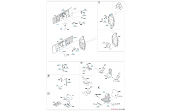 Сборная модель Spitfire Mk.IXc Late - The Weekend Edition