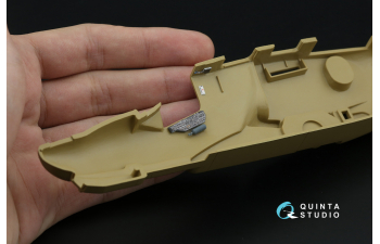 3D Декаль интерьера кабины Ка-50 (черные панели) (Italeri) (с 3D-печатными деталями)