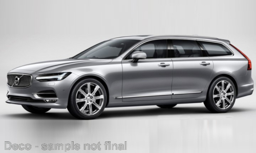 VOLVO V90 (2017), silver