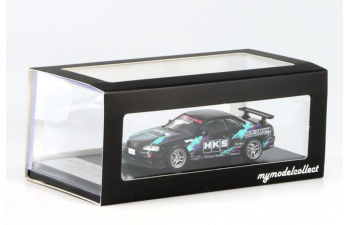 NISSAN Skyline GT-R R34 V-Spec HKS, black