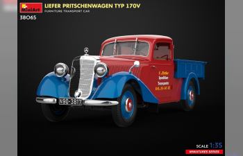 Сборная модель MERCEDES BENZ Type 170v Liefer Pritschenwagen (1935)