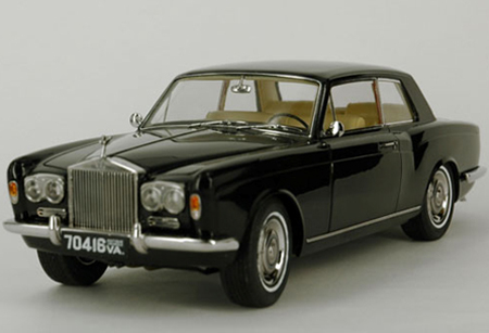 ROLLS-ROYCE Silver Shadow MPW 2- doors Coupe 1968, black