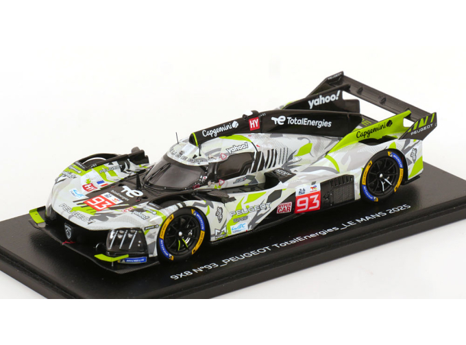 PEUGEOT 9X8 №93 24h LeMans Jean-Eric Vergne, Mikkel Jensen, Paul di Resta (2025)