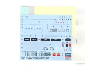 Сборная модель MINI Cooper 1999