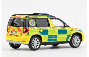 SKODA Yeti Suv Facelift (restyling) Ambulance (2013), Yellow Green