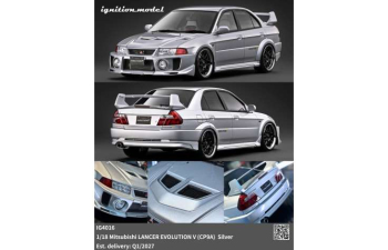 MITSUBISHI Lancer EVO V (CP9A), silver