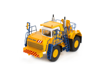 Тягач-буксировщик БЕЛАЗ-74470, желтый/синий/белый