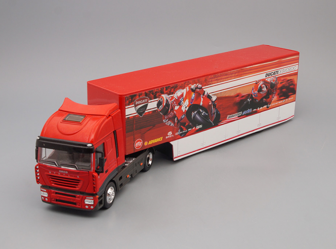 IVECO Stralis Ducati, red