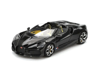 BUGATTI W16 Mistral Convertible (2024), черный