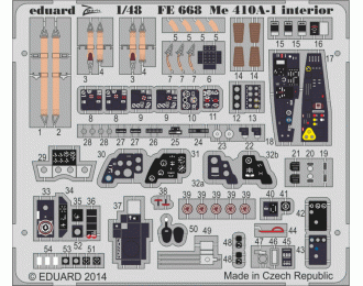 Цветное фототравление для Me 410A-1 interior S.A.