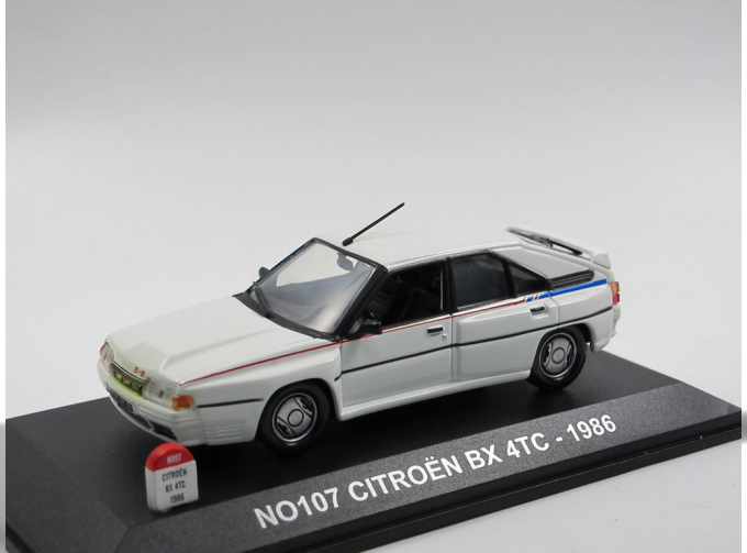 CITROEN BX 4TC (1986), white