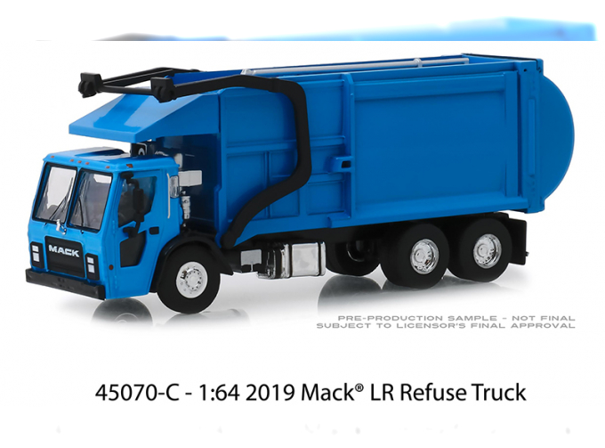 MACK LR мусоровоз 2019 Blue