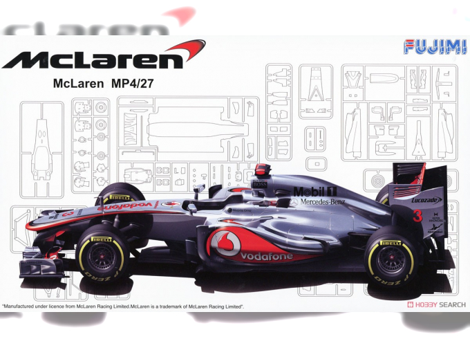 Сборная модель McLaren MP4/27 2012