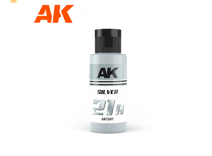 Краска акриловая Dual Exo 21A - Silver, 60ml