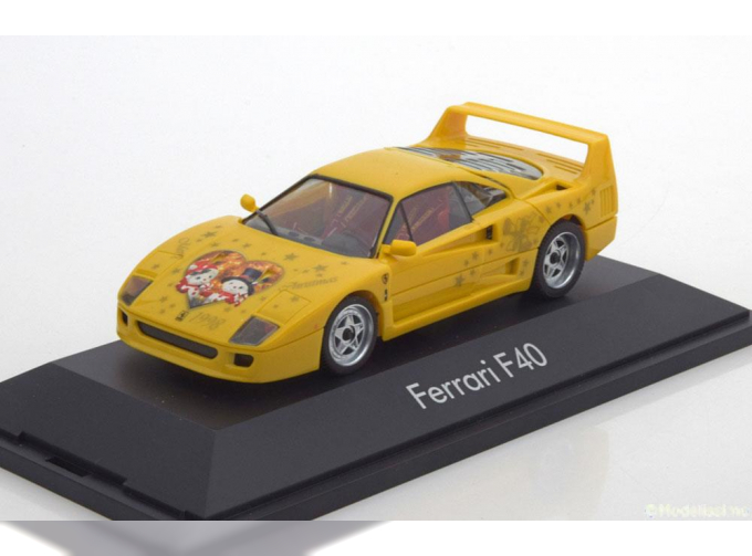 FERRARI F40 Merry Christmas (1998), yellow