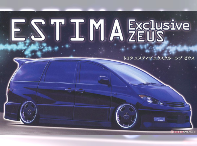 Сборная модельToyota Estima Exclusive ZEUS