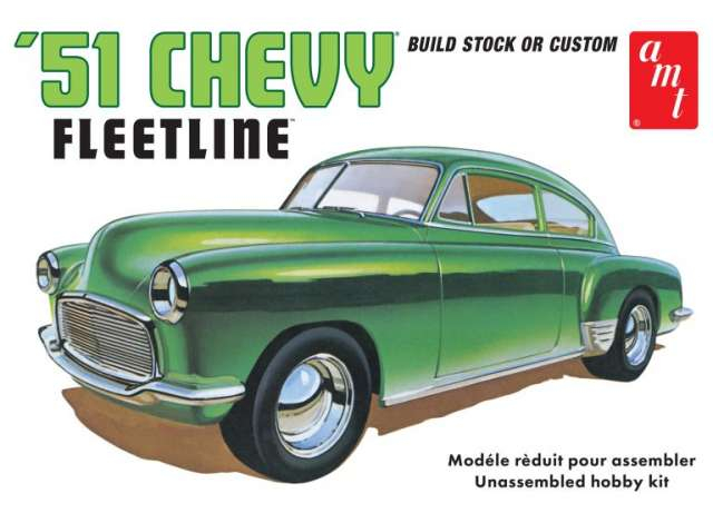 Сборная модель Chevrolet Fleetline, plastic modelkit 1951