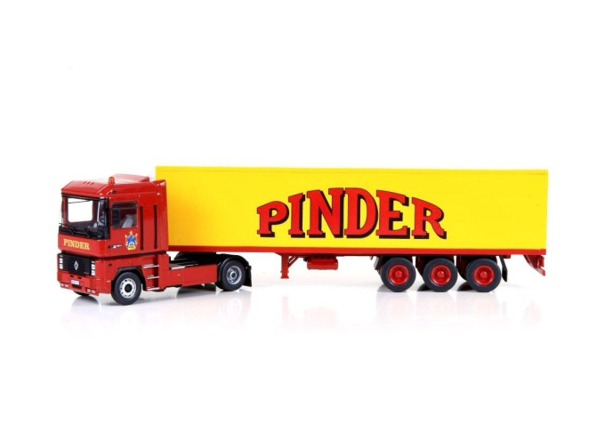 RENAULT MAGNUM "Pinder" (1990), red/yellow