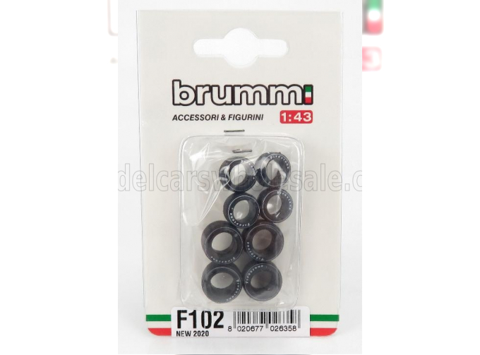 ACCESSORIES F1 Set Pneumatici Good Year E Cerchi - Tyres And Wheels, Black Silver