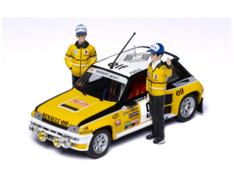RENAULT 5 Turbo #5 J.Ragnotti/J.M.Andre, Rally Monte Carlo (1981), yellow