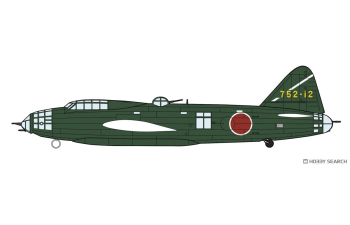 Сборная модель Mitsubishi G4M2A Type 1 Attack Bomber (Betty) Model 24 `752nd Flying Group´