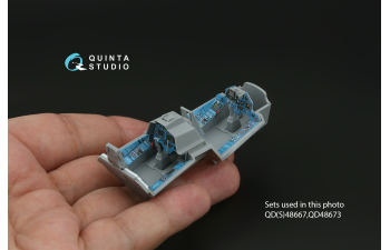 3D Декаль Включенные дисплеи кабины для QD48667 Суххой-30СМ (Звезда)