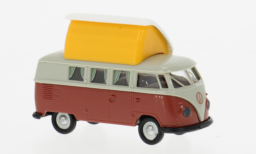 VOLKSWAGEN T1b Camper (1960), grey/red